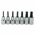 Williams Socket Set, 7 Pieces, 3/8 Inch Dr, 3/8 Inch Size JHWWSBB-7RC